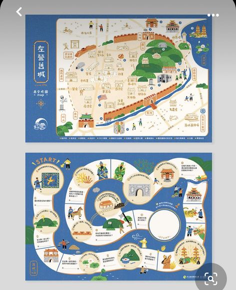 Maps Illustration Design, Maps Illustration, Graphic Design Portfolio Book, Map Brochures, Book Illustration Layout, Map Layout, Map Worksheets, Dm Design, Board Game Design