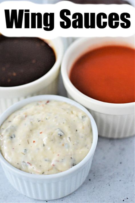 7 dipping sauce for chicken wings ideas that will make your appetizer out of this world delicious. Spicy, teriyaki, bbq, garlic parmesan etc. #chickenwingsauces #wingsauce Dipping Sauce For Wings Recipes For, Sauces For Chicken Wings Dipping, Dips That Go With Chicken Wings, Sweet Hot Wing Sauce, Spicy Garlic Wing Sauce Recipes, Hot Ranch Wing Sauce, Chicken Wings Dipping Sauce Recipes, Wings Dipping Sauce Recipe, Diy Wing Sauce