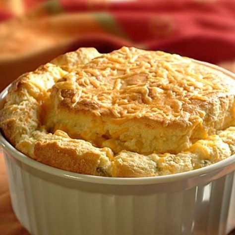 Corn Soufflé Recipe, Cheese Souffle Recipes, Corn Souffle, Souffle Recipe, Cheese Souffle, Cheesy Eggs, Souffle Recipes, Cereal Recipes, Main Event