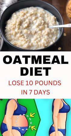 Oatmeal Diet Plan, Oatmeal Diet, Fruit Lunch, Meals Of The Day, Best Fat Burning Foods, Lose 10 Pounds, Makanan Diet, Diet Challenge, Losing 10 Pounds