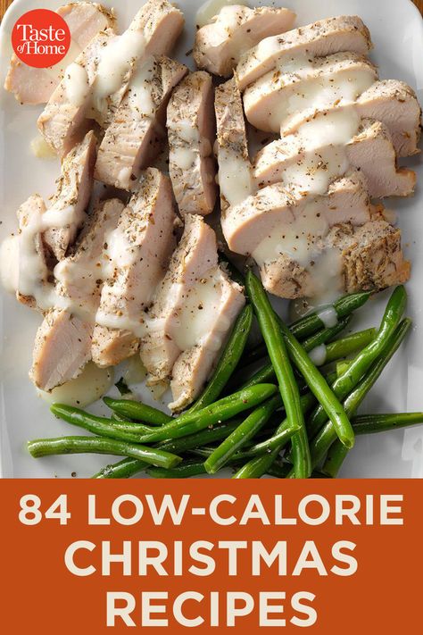 84 Low-Calorie Christmas Recipes Low Calorie Christmas Dinner, Low Calorie Holiday Recipes, Low Fat Christmas Recipes, Low Calorie Christmas Recipes, Low Calorie Thanksgiving Recipes, Low Calorie Christmas, Indian Diet Recipes, Diet Recipes Low Calorie, Christmas Dinner Recipes