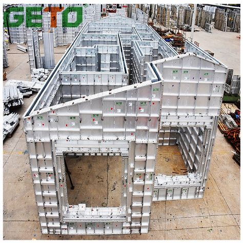 High Quality Aluminium Formwork Wall Slab Column Formwork System And Shuttering Concrete Modular Panels With OEM Formwork Concrete, Concrete Formwork, Model Architecture, Concrete Forms, Concrete Building, House Construction, Architecture Model Making, Import Export, Model Making