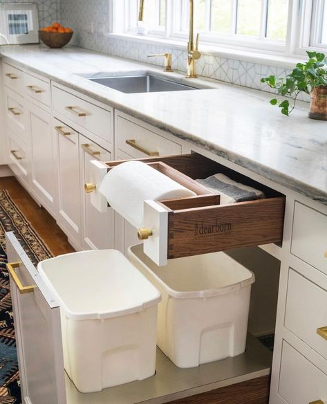 Kitchen trash can ideas