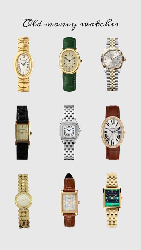 We sell the emotion Old Money Watches, Minimalist Accessories Jewellery, Elegant Watches Women, Luxury Accessories Woman, Modest Casual Outfits, Classy Watch, Timeless Watches, Fashion Terms, Minimalist Accessories