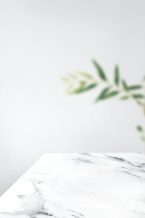 Plain gray wall with leaf and white marble table product background | free image by rawpixel.com Plain Yellow Background, Product Backdrop, Food Background Wallpapers, Photography Backdrops Diy, Product Background, Table Background, Soya Mumu, White Marble Table, Bg Design