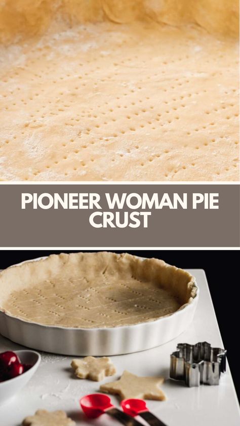 Pioneer Woman Pie Crust recipe is made with Crisco, all-purpose flour, egg, cold water, white vinegar, and salt It takes 30 minutes to prepare this pie crust and serves 8. Ree Drummond Pie Crust, Pie Crust With Butter And Crisco, Pie Crust To Freeze, Easiest All Butter Flaky Pie Crust Recipe, Pie Crust Using Vinegar And Egg, Pie Crust With Egg And Vinegar Recipe, Never Fail Pie Crust Recipe Vinegar, Freezer Pie Crust, Pie Crust Using Crisco