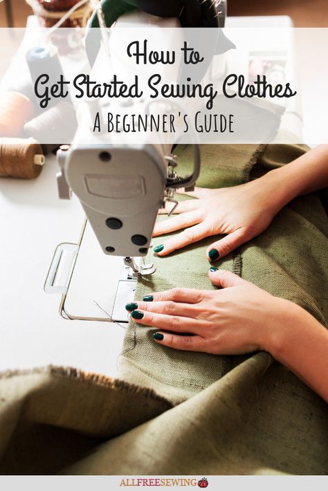 Start Sewing, Sewing Projects Clothes, Sew Ins, Costura Diy, Beginner Sewing Projects Easy, Sewing Stitches, Diy Sewing Clothes, Sewing Lessons, Sewing Projects For Beginners