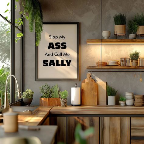 Boost your wall design with funny quote posters for the bedroom! 😏 #wallart #wallprints #homedecor #poster Funny Quote Prints, Quirky Home, Funny Decor, Funky Wall Art, Funny Wall Art, Funky Decor, Typography Art Print, Funky Home Decor, Quirky Home Decor