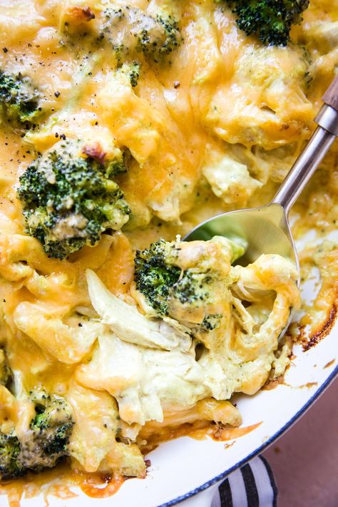 Creamy, cheesy, and broccoli-filled, we’ve updated classic chicken divan so that it’s fit for even the most health-conscious family. Shredded Chicken Recipes Healthy, Chicken Divan Casserole, Chicken Divan Recipe, Chicken Recipes Healthy, Chicken Divan, Shredded Chicken Recipes, Boiled Egg Diet Plan, Boiled Egg Diet, Low Carb Diet Recipes