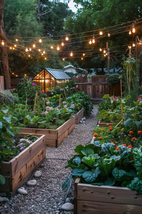 Unique Small Garden Ideas, Backyard Garden Planters, Outdoor Garden Boxes, Small Garden With Raised Beds, Raised Garden Landscaping, Small Home Garden Ideas Vegetables, Garden Design Fence Ideas, Garden Landscape Design Ideas, Small Yard Garden Vegetables