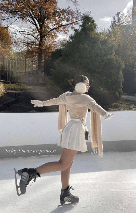 Anastasia Allen, Hannah Grace, Figure Skating Outfits, Life Vibes, Ice Skating Outfit, Skating Aesthetic, Cold Girl, Winter Princess, Winter Inspo