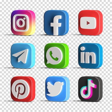 Social Media Logos Icons Png, Facebook And Instagram Logo, 3d Karakter, Youtube Banner Backgrounds, Youtube Banner Design, Logo Facebook, फोटोग्राफी 101, इंस्टाग्राम लोगो, Social Media Buttons