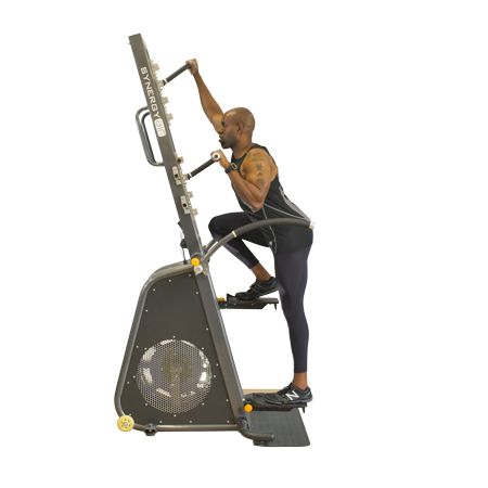 Summit Power Tower by Synergy Air - Classic Versa Climber, Climb Society, Dead Lifts, Sports Performance Training, Bent Over Row, Best Gym Equipment, Boutique Fitness, Exercise Machines, Exercise Science