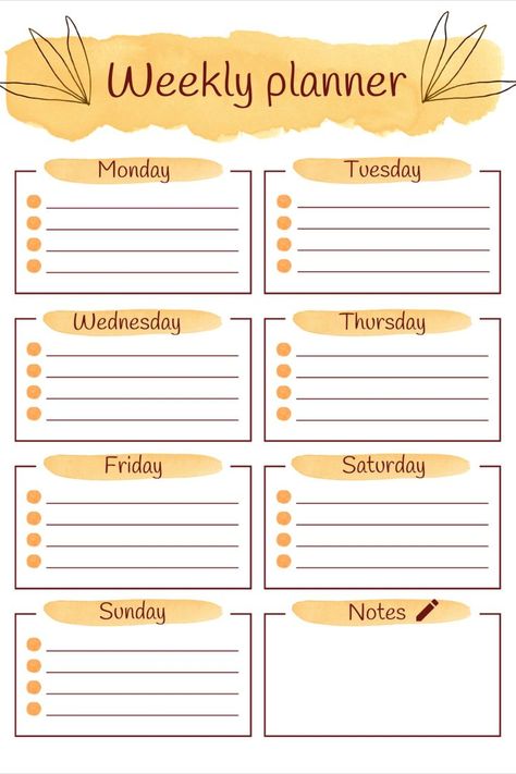 ♥This cute Weekly Planner Printable is a 2 PAGE Undated Planner designed for those who are looking to plan their weekly to do list, keep track of their habits as well as any weekly events or appointments.♥ If you are a fan of a cute watercolor look, this planner might be the one for you!♥ You can print it in 3 different sizes (A4, A5, US Letter) or fill it out digitally since PDF Fillable file is included.♥ Cute Weekly Planner, Preschool Letter Crafts, Weekly Planner Digital, Weekly To Do List, Weekly Planner Free Printable, Preschool Letter, Letter Crafts, Weekly Planner Free, Digital Weekly Planner