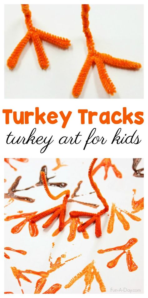 Turkey Tracks, Thanksgiving Lessons, Thanksgiving Crafts Preschool, November Crafts, Turkey Art, Turkey Crafts, Thanksgiving Preschool, Thanksgiving Art, Thanksgiving Crafts For Kids