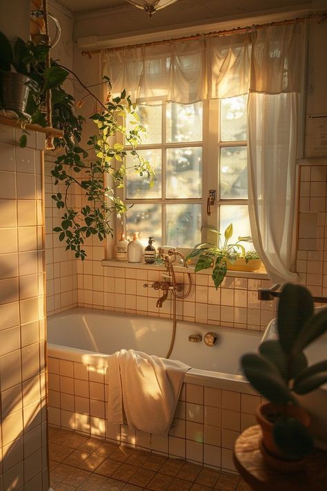 Cottage Core House Design, Home Interior Design Vintage, Beautiful Apartment Bathroom, Dream Apartment Decor Bathroom, Beautiful House Aesthetic, Bathroom Vintage Ideas, Vintage Aesthetic Bathroom, Cute Bathroom Ideas Aesthetic, Bathroom Aesthetic Vintage