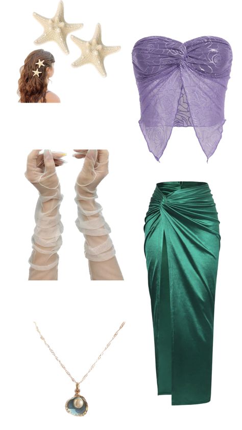 2023 Halloween costumes, aesthetic Halloween ideas, sorority girls costume, Disney princess Halloween, diy costume, easy Halloween costumes, simple Halloween ideas, girl costumes, group costumes, fun costume ideas, trendy costumes, fashionable costumes Cute Diy Disney Costumes, Ariel Inspo Outfit, Ariel Costume Black Women, Ariel Princess Costume, Costume Ideas Princesses, Mermaid Halloween Costumes Diy, Little Mermaid Diy Costume, Ariel Diy Costume, Carnival Ideas Costumes