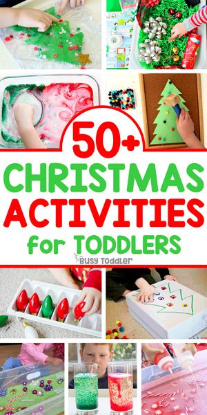 Easy Toddler Christmas Activities Toddler Christmas Activities, Christmas Activities For Toddlers, Holidays With Toddlers, Christmas Crafts For Toddlers, Crafts For Toddlers, Easy Toddler, Christmas Activities For Kids, Toddler Snacks, Preschool Christmas