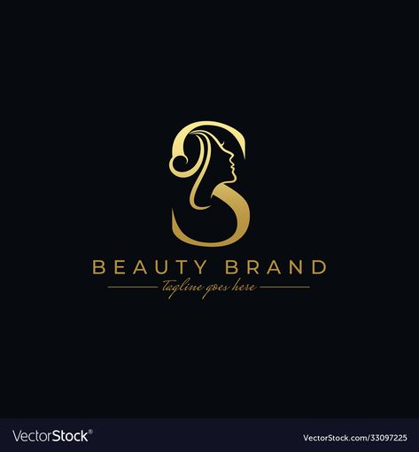 Makeover Logo Design, Hair Salon Logo Design Creative, Salon Logos Design, S Beauty Logo, Make Up Artist Logo Design, S Logo Design Letter, Make Up Artist Logo, Hair Salon Logo Design, Beauty Salon Logo Design