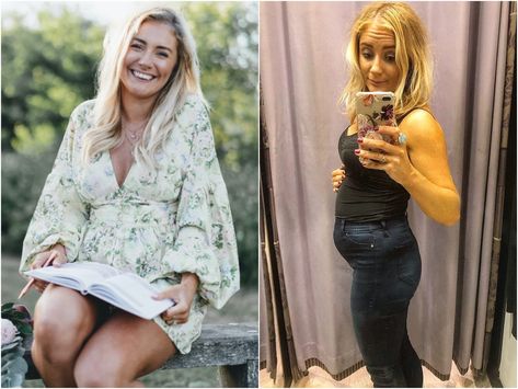 Influencer Lottie Drynan's photos show the reality of IBS bloat - Insider The Reality Of Life, Friendly Outfits, What Should I Wear Today, Bloated Stomach, Bloated Belly, Outfits To Wear, Reality Of Life, Low Fodmap, Popular Outfits