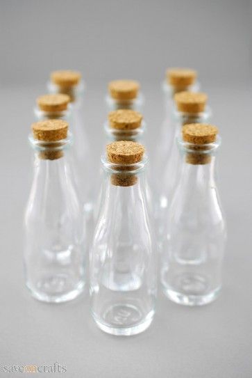 Wine Cork Crafts Christmas, Wine Flask, Crafts With Glass Jars, Cork Ideas, Wine Bottle Centerpieces, Mini Glass Jars, Small Glass Bottles, Glass Bottle Diy, Glass Bottles With Corks