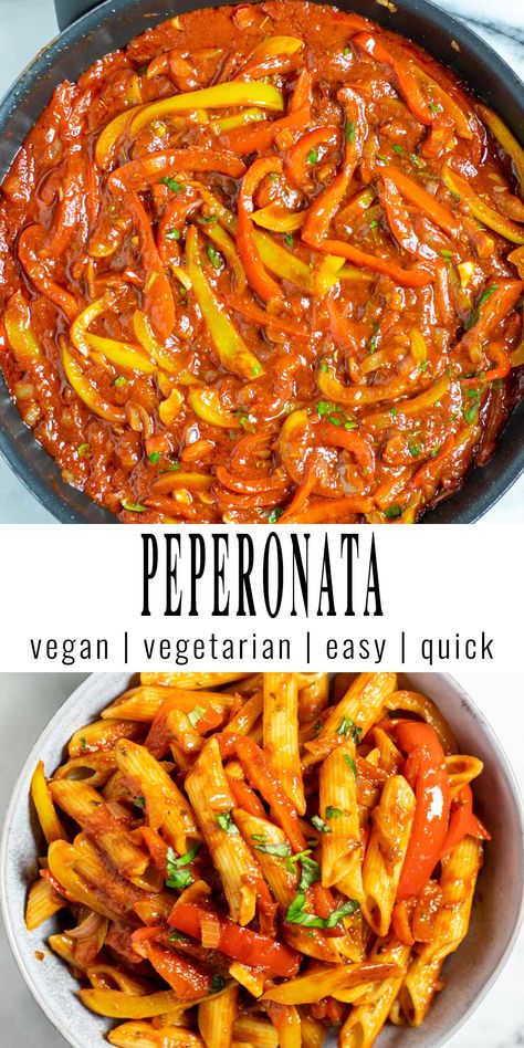 Vegan Vegetarian Dinner, Tomatoes Bell Peppers, Peppers And Onions Recipes Vegan, Best Dinner Recipes Vegetarian, Pepper Tomato Recipes, Vegan Tomatoes Recipes, Pasta And Bell Pepper Recipes, Recipes With Peppers Vegetarian, Amazing Italian Recipes