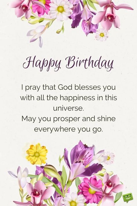 Birthday prayer for a beloved person. जन्मदिन की शुभकामनाएं, Happy Birthday Prayer, Birthday Prayer, Beautiful Birthday Wishes, Christian Birthday, Birthday Wishes Greetings, Birthday Wishes Flowers, Birthday Greetings Friend, Happy Birthday Greetings Friends