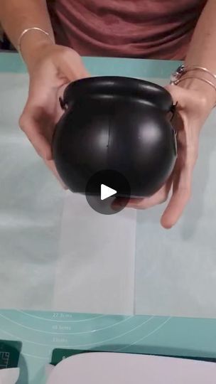 836K views · 5.8K reactions | Mini Halloween Cauldron DIY! #crafting #craftingcommunity #dollartreediy #easydiy #halloween #dollartree #craftdiy
PLEASE click on the scrolling link to watch the full video! | Jaime's Corner Halloween Cauldron Centerpiece Ideas, Mini Couldren Ideas, Halloween Calderon Ideas, Mini Cauldron Decoration Ideas, Mini Cauldron Ideas, Halloween Decorations Videos, Halloween Cauldron Ideas, Diy Halloween Cauldron, Cauldron Decoration Ideas