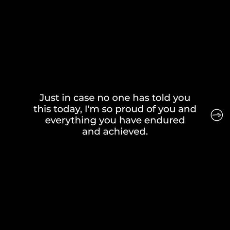 In case no one has told you lately… I’m so proud of you 🫶🏼 Be sure to share with someone who needs to hear this today! And if it’s you, I love you. Incase Nobody Told You Today, I Told You So, In Case No One Told U Today, I’m So Very Proud Of You, Im Proud Of You Quotes, Proud Of You Quotes, Peaceful Thoughts, Im Proud Of You, So Proud Of You