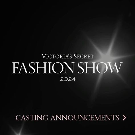 Victoria's Secret on Instagram: "Casting announcement: We’re excited to share our first five official talent updates for the 2024 Victoria’s Secret Fashion Show. Stay tuned for more big news, many of your favorites are yet to come. #VSFashionShow" 2024 Victoria Secret Fashion Show, Fashion Show Victoria Secret, Vs 2024 Show, Victoria’s Secret Fashion Show 2024, Victorias Secret 2024, Vs Fashion Show 2024, Victoria Secret 2024 Fashion Show, 2024 Nostalgia, Vs Secret