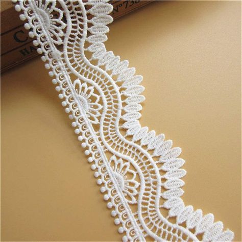 Lace Fancy, Wedding Applique, Diy Crochet Patterns, Bridal Gift Wrapping Ideas, Ribbon Wedding, Crochet Lace Edging, Sewing Crafts Tutorials, Embroidery Design Download, Floral Embroidery Patterns