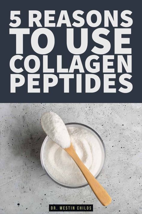 Taking collagen peptides every day can provide unique benefits that you can't get from other sources of protein powder. Collagen won't replace your whey protein or pea protein because of its amino acid content, but it can serve as a great addition to your daily protein intake. Collagen peptides provide unique benefits to hair, skin, nails, and gut health. Learn more about using collagen, how much you should take, and the best collagen supplements available. Collegian Peptides Benefits, Benefits Of Collagen Peptides Powder, How Much Collagen Should I Take Daily, Benefits Of Collagen Powder, Collagen Peptides Benefits, Collagen Supplements Benefits, Best Collagen Supplements, Best Whey Protein Powder, Health Benefits Of Collagen