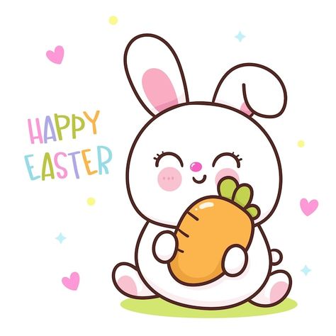 Vector easter bunny holding a carrot wit... | Premium Vector #Freepik #vector #rabbit #cute-rabbit #rabbit-cartoon #bunny Easter Bunny Cartoon, Easter Cartoons, School Volunteer, Cupcake Vector, Paper Quilling Earrings, Preschool Lesson Plan, Easter Clipart, About Easter, Bullet Journal Design Ideas