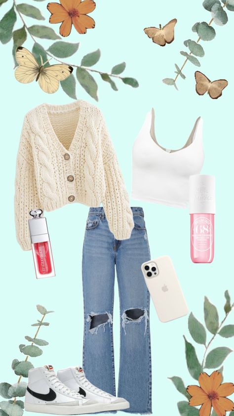 Popular Girl Outfits High School, Popular Girl Outfits, Jeans Outfit Casual, Fall Fits, Body Skin Care Routine, Cute Everyday Outfits, Cute Fits, Body Skin, Casual Jeans