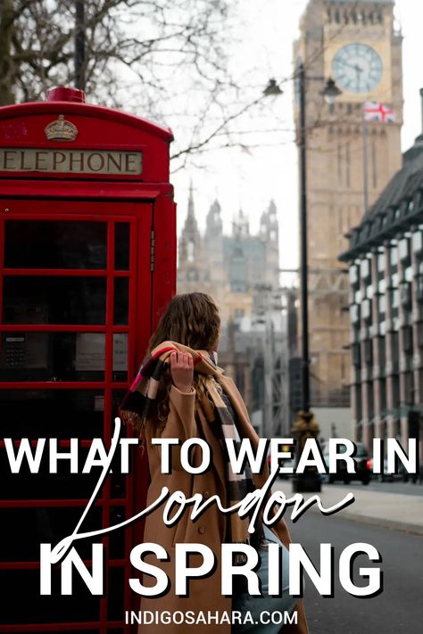 London Spring Outfits 2024, London City Break Outfit, London Style Outfit, Spring Outfits In London, London Ootd Spring, Spring Outfits England, Paris In April Packing List, London Holiday Outfit, London Look Outfits Spring