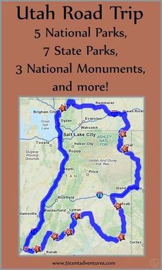 Roads Quotes, Roadtrip Europa, Utah Vacation, Road Trip Map, Utah Adventures, Utah Road Trip, National Park Road Trip, Utah Travel, Utah National Parks