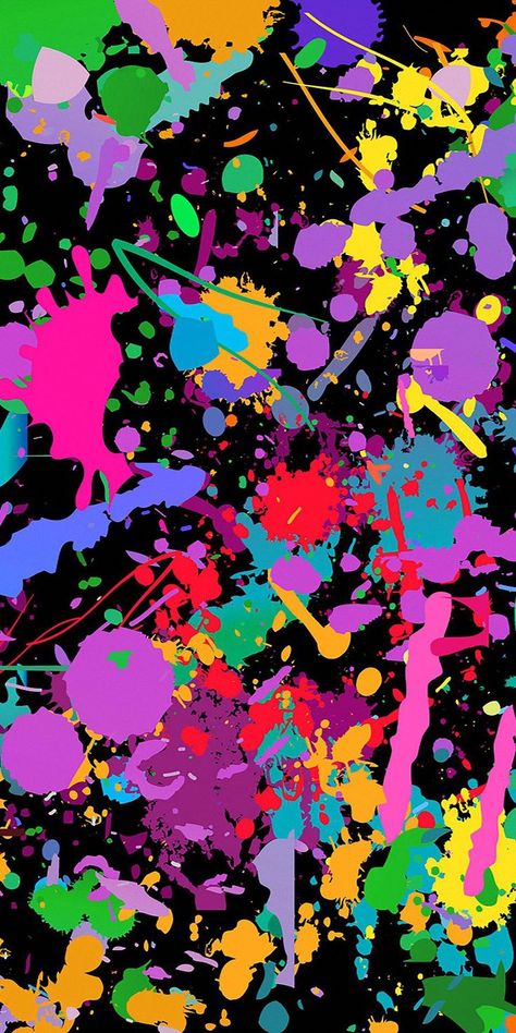 Fluorescent Color Wallpaper, Neon Pattern Wallpaper, Neon Backgrounds Wallpapers Bright, Graffiti Wallpaper Backgrounds, Pop Art Wallpaper Backgrounds Wallpapers, Splatter Paint Wallpaper, Neon Colors Background, Graffiti Background Ideas, Wallpaper Carnaval