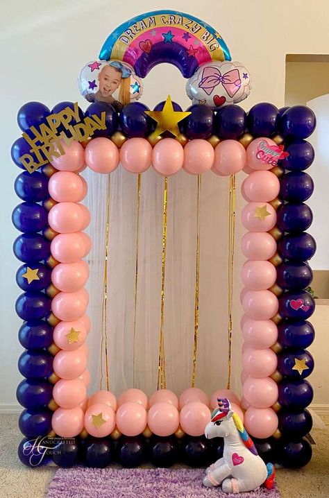 Surprise Birthday Decorations, Birthday Decorations At Home, Jojo Siwa Birthday, 1st Birthday Girl Decorations, Happy Birthday Decor, Birthday Room Decorations, Baby Birthday Decorations, Girls Birthday Party Themes, Simple Birthday Decorations