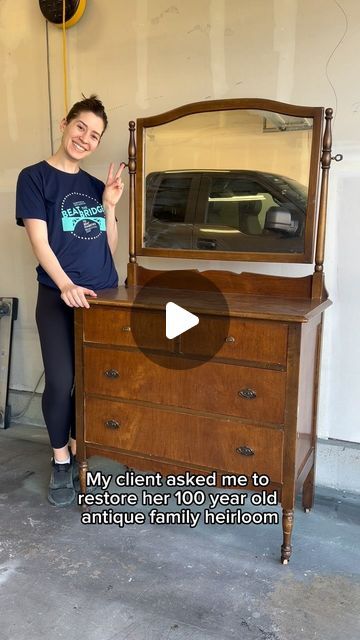 Restore Wood Furniture, Redoing Furniture, Restoring Furniture, Restore Wood, Revamp Furniture, Modern Rustic Decor, Diy Furniture Renovation, Dresser Makeover, Furniture Repair