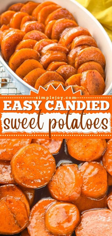 Raw Sweet Potato Recipes, Sweet Potato Side Dish Recipes, Potato Desserts, How To Make Yams, Vegetable Dinner, Candied Yams Recipe, Sweet Potato Side Dish, Sweet Potato Recipes Roasted, Sweet Potato Sides