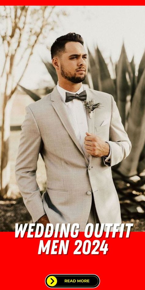 Make a statement with your wedding attire in 2024 by exploring our meticulously curated men's outfit collection. With a focus on diversity and versatility, we offer a wide range of choices to suit various wedding settings and themes. Whether you're invited to a beach wedding, a courthouse ceremony, or a formal event, our collection ensures that you'll look impeccable and stylish. Casual Summer Wedding Outfit Men, Summer Wedding Outfit Men, Casual Summer Wedding Outfit, Groom Trends, Casual Summer Wedding, Courthouse Ceremony, Wedding Settings, Tom Ford Gucci, Summer Wedding Outfit