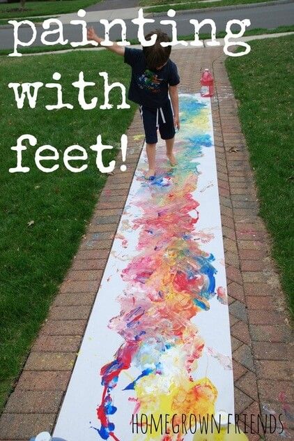 Movement Monday, Spring Gross Motor Activities Messy Art, Toddler Fun, Summer Activities For Kids, Camping Art, Preschool Art, Summer Crafts, Art Activities, Toddler Crafts, Garden Styles