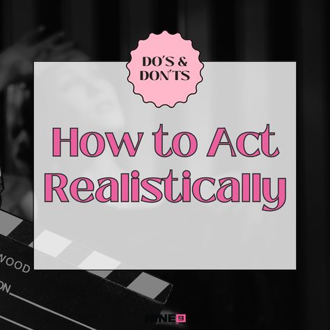 Don't be a drama queen (unless your role demands it) 😅 Explore our 'Do's and Don'ts' guide to acting realistically and leaving the over-the-top theatrics behind. We want you to break a leg, not the fourth wall! #acting #actor #actingtips How To Act Realistically, Acting Tips Actresses, Vintage Acting Challenge, How To Be An Actress, Scripts To Practice Acting, Acting Manifestation, Acting Scripts To Practice, Acting Prompts, Acting Aesthetics