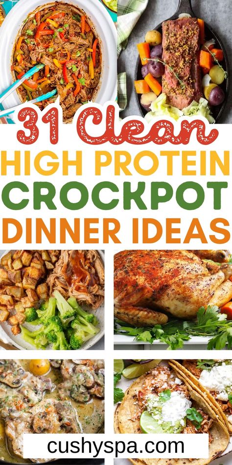 You don’t need to stress about dinner ideas with this list of great crockpot meals. These meal ideas are high in protein and great for weight loss. If you want to increase your protein intake, try these slow cooker recipes this week. rn Noom Crockpot Meals, Crockpot Weekly Meal Plan, Best Crockpot Meals Healthy, Hardy Crock Pot Meals, Easy Healthy Dump Crockpot Meals, Meal Prep Crockpot Meals, Macros Crockpot Recipes, Easy Low Cal Crockpot Meals, Healthy Macro Crockpot Recipes