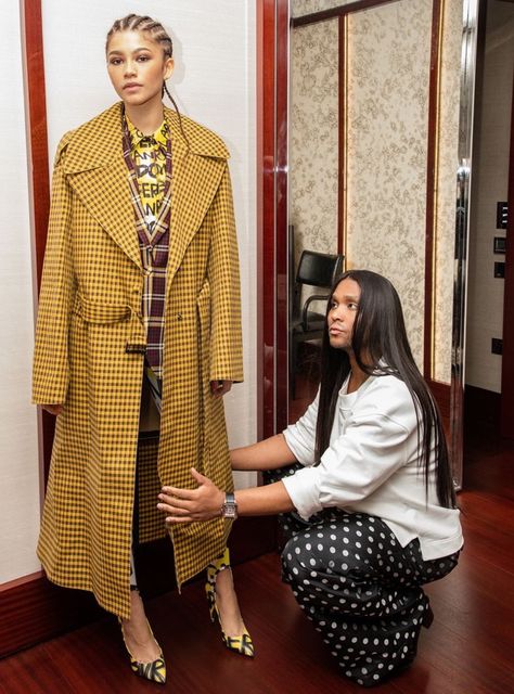 Zendaya And Law Roach, Zendaya Law Roach, Law Roach Styling, Law Roach Outfits, Style Icons Inspiration, Law Roach, Zendaya Outfits, Spring 23, Zendaya Coleman