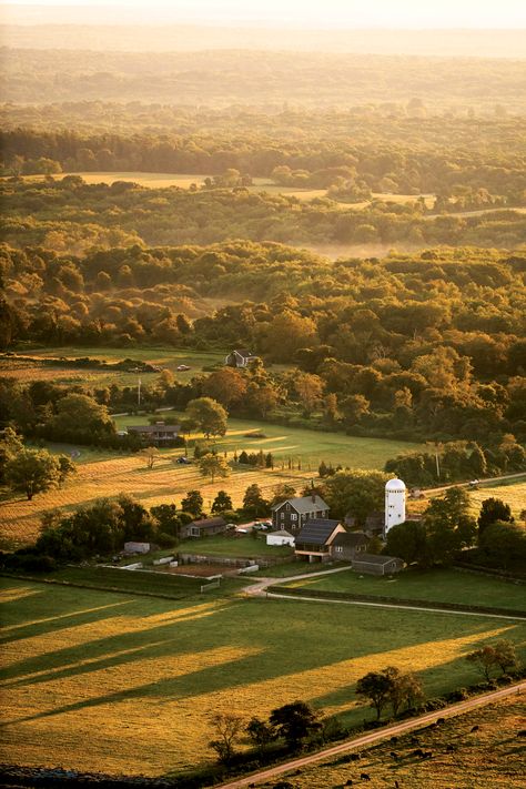 A Hidden Beauty | Exploring the Farm Coast of Massachusetts and Rhode Island Canada Farm, Beautiful Farms, New England Farm, Anime Wall Decor, American Countryside, Farm Village, Farm Landscape, Big Farm, Home Quotes