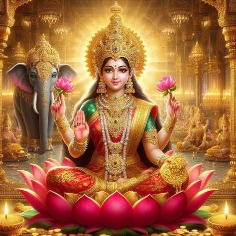 Sri Lakshmi Devi Images, Maa Lakshmi Images, Laxmi Mata Images, Mahalakshmi Goddesses, Lakshmi Devi Images, Mahalakshmi Goddesses Hd Wallpaper, Money Consciousness, Mata Lakshmi, Mata Laxmi