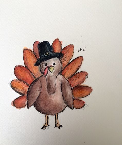 Thanksgiving Easy Paintings, Turkey Drawing Ideas, November Whiteboard Art, Thanksgiving Turkey Drawing Easy, Cute Thanksgiving Paintings On Canvas Easy, Painting Thanksgiving Ideas, Drawings Of Turkeys, Drawing Turkeys For Kids, Turkey Sketch Easy