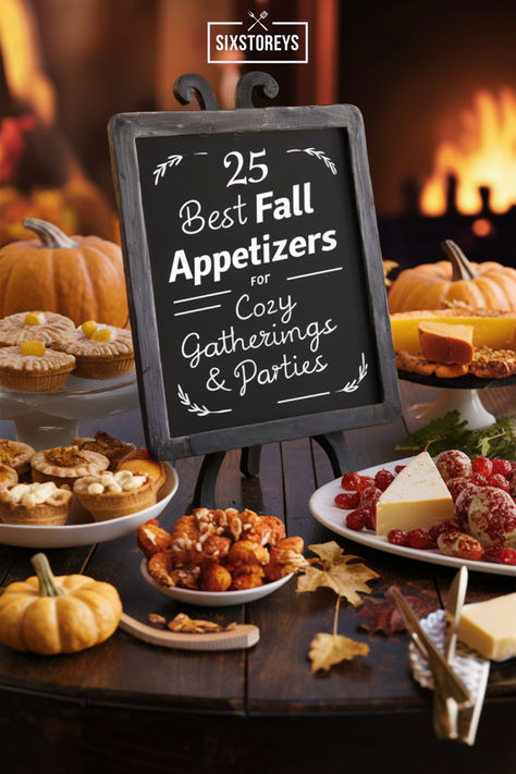 25 Best Fall Appetizer Recipes Cozy Fall Appetizers, Fall Heavy Appetizers, Fall Canapes, Fall Horderves Appetizers, Easy Fall Recipes Appetizers, Fall Appetizers For Party Easy, Healthy Fall Appetizers, Savory Fall Snacks, Best Appetizers For Parties