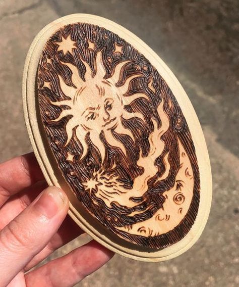 Engraving Art Ideas, Wood Burning Landscape, Engraver Ideas Diy, Wood Engraving Art, Wood Burning Mushrooms, Burn Wood Art, Wood Burn Art, Wood Burning Ideas For Beginners Simple, Wood Engraving Ideas